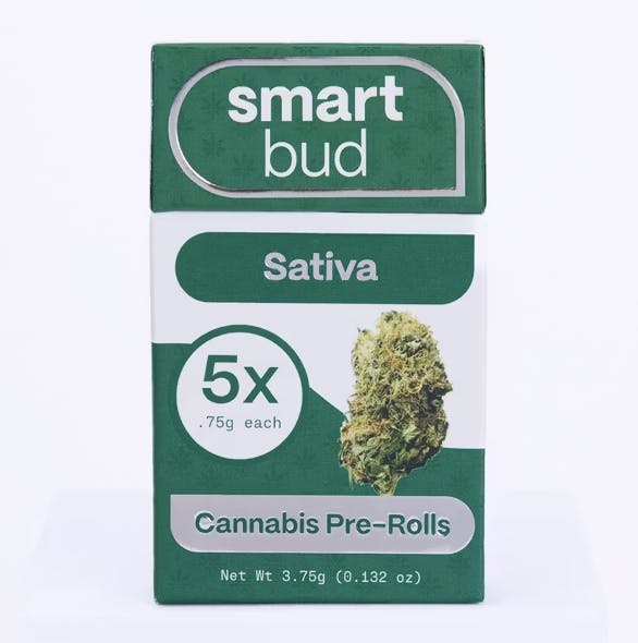 Product Preroll | Super Sour Diesel (H) | 0.75g 5pk Total) | SmartBud
