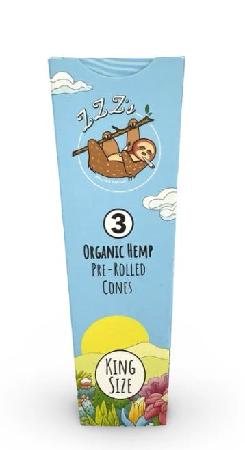 image of King Size Cones – “Stoner Sloth” by Tim Molloy – ZZZ’s Rolling Papers