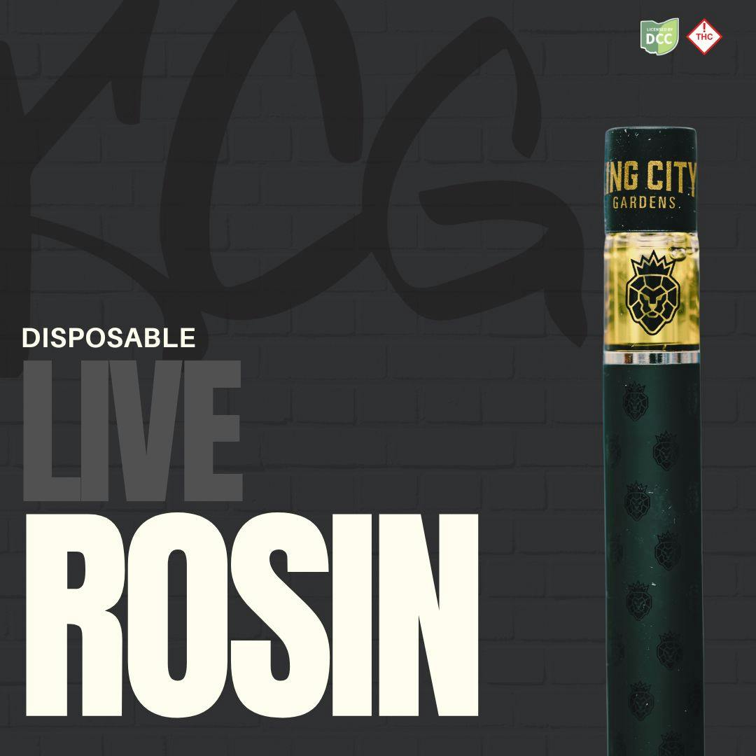 Cherry Mintz Live Rosin Disposable Vape | 0.5g .5g