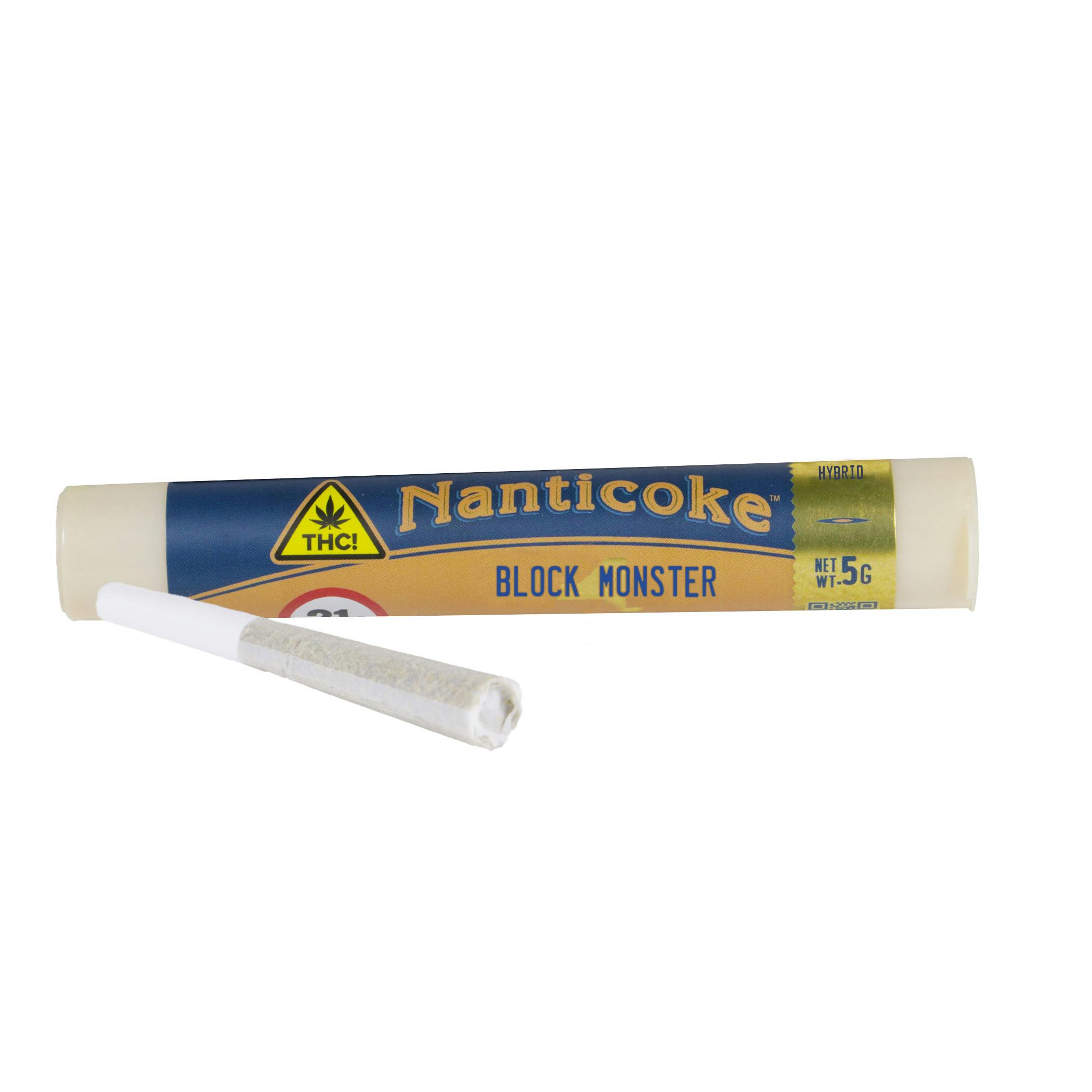 Pre-Roll | Nanticoke | Block Monster | 0.5g