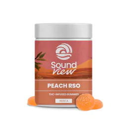 Peach RSO Gummies
