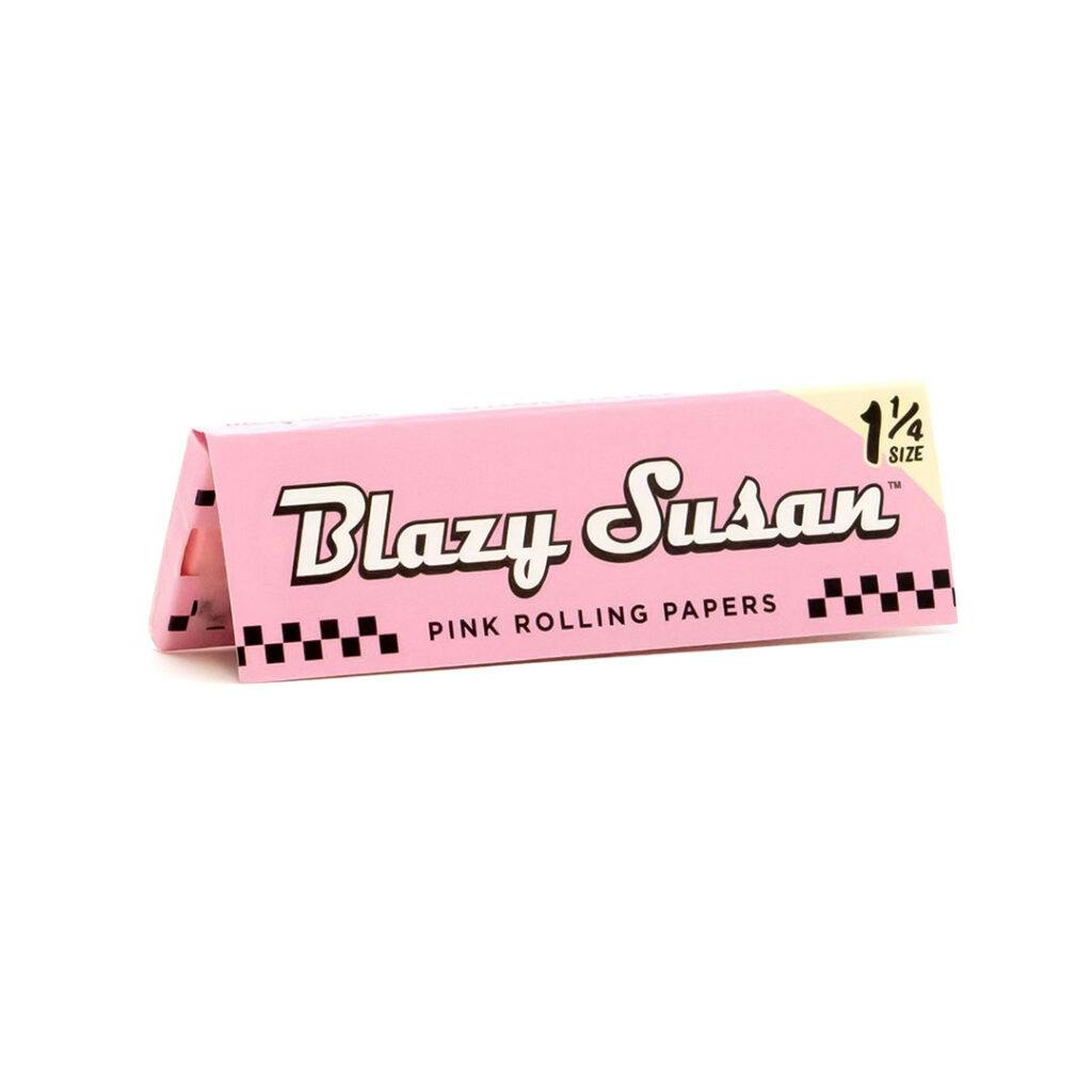 Product: Blazy Susan | Pink Rolling Papers - 1 1/4th Size