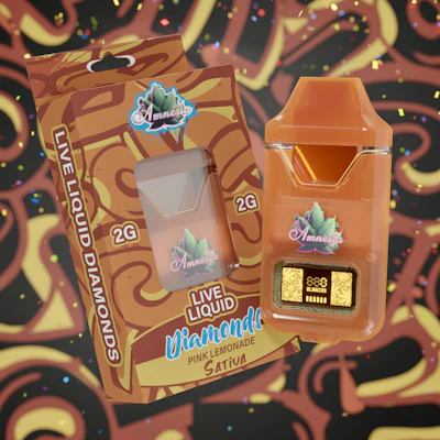 Amnesia - 2g Liquid Diamond Disposable - Pink Lemonade