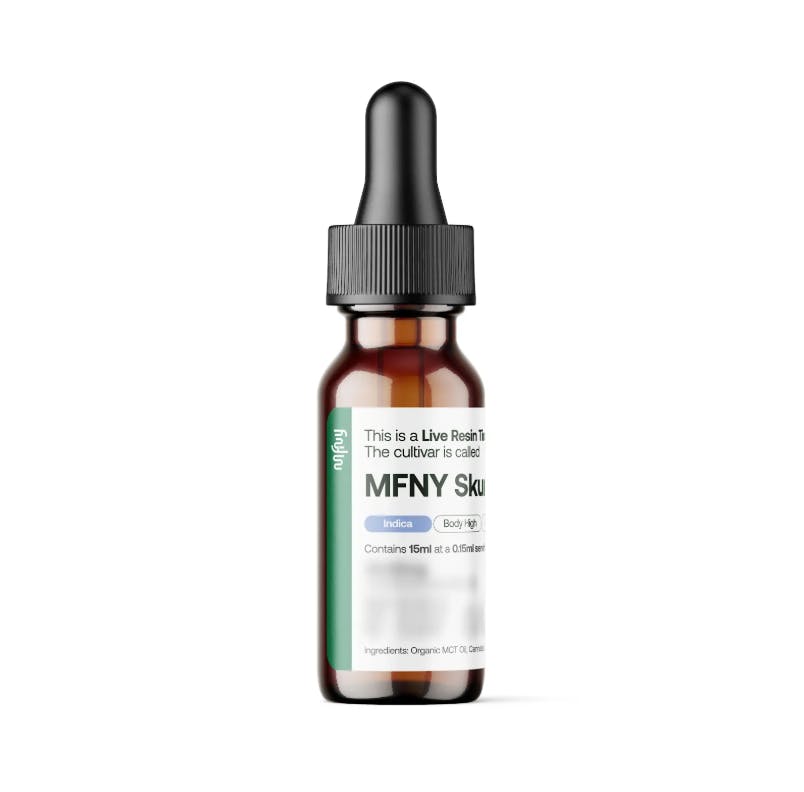 MFNY Live Resin Tincture (15ml) /  Lemon Cane