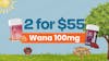 Wana 100MG - 2 for $55