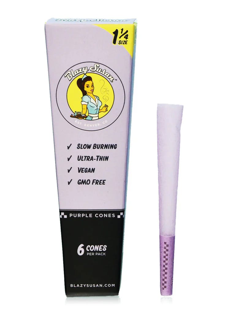 Photo of Blazy Susan | Purple 3 PK Cones | King Size