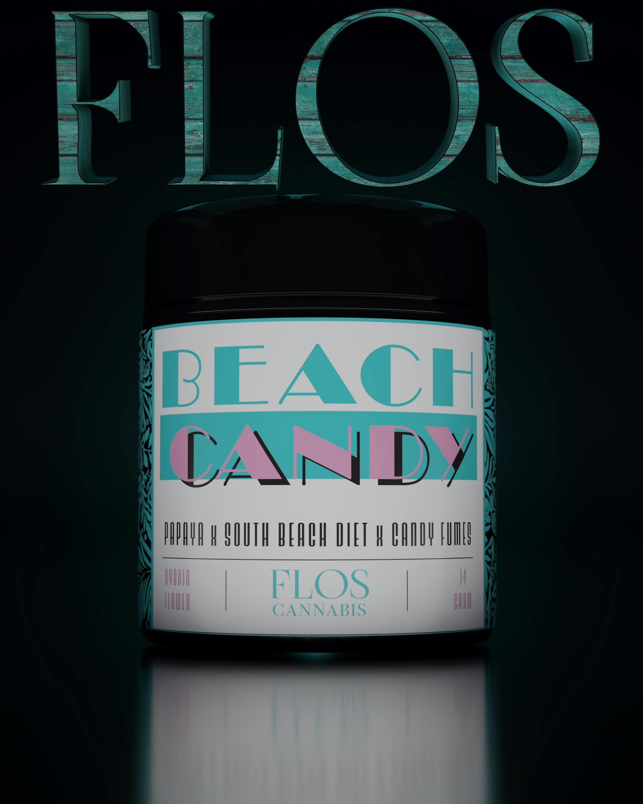 Flos - 14g Prepack Jar - Beach Candy