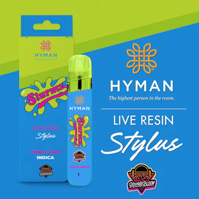 Hyman x Voyage Bloom - 1g Live Resin Stylus Disposable - Slurmz - DISPOSABLES by HYMAN at King of Budz
