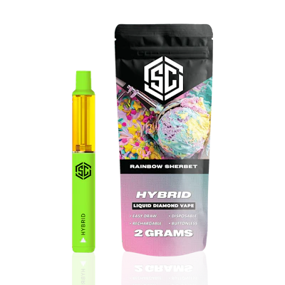 Society C - 2g Liquid Diamond Disposable - Rainbow Sherbet