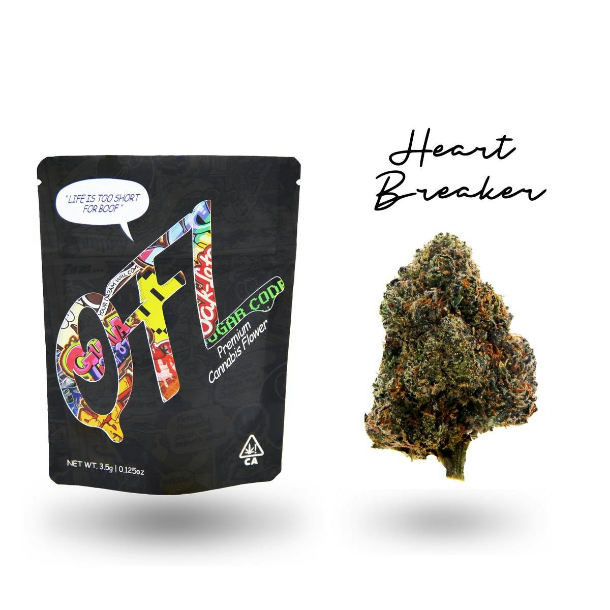 Oakfruitland Black Label Heart Breaker Indoor 3.5g Lemonnade Union City