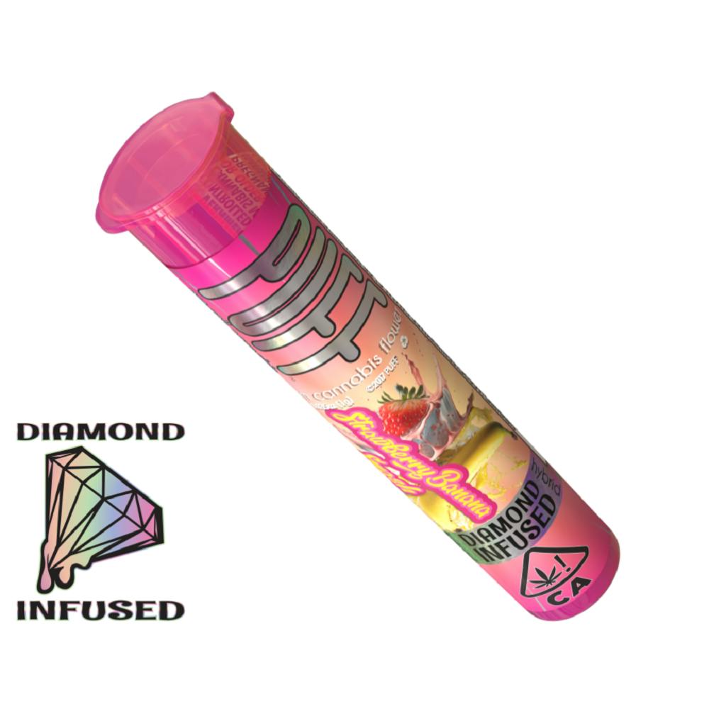 Puff | Strawberry Banana Smash | Diamond-Infused | 1g