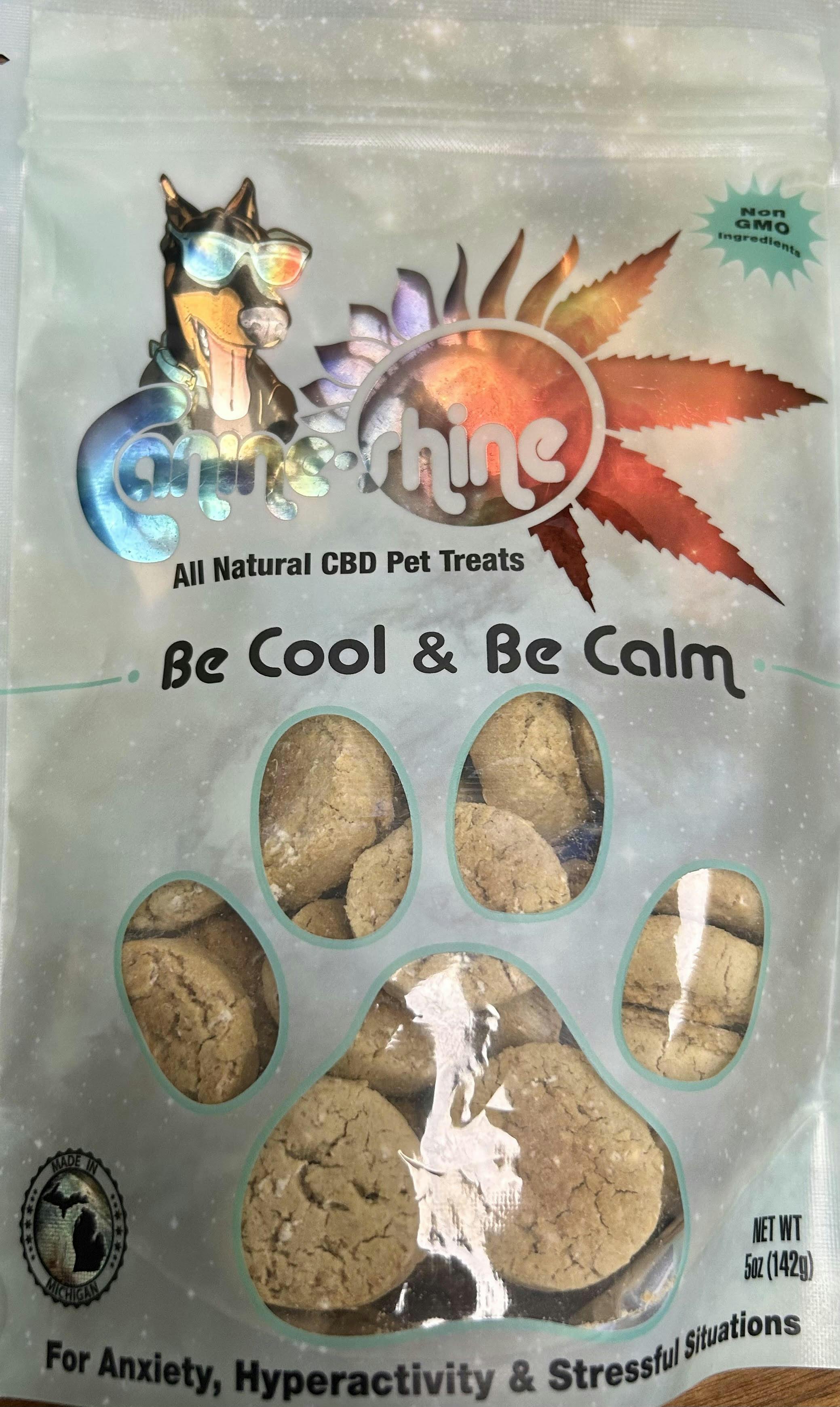 Product: CBD Dog Treats | Be Cool & Be Calm | 5mg | CanineShine