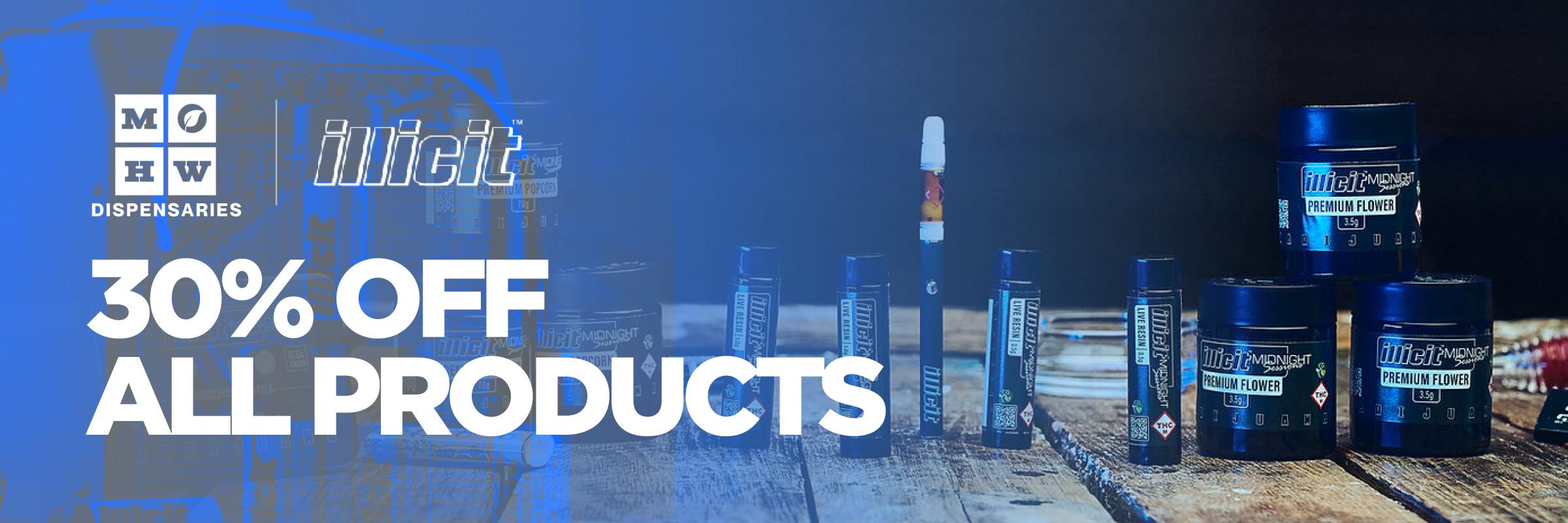30% off illict