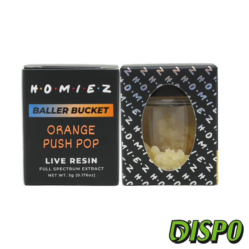 Homiez - Orange Push Pop Baller Bucket