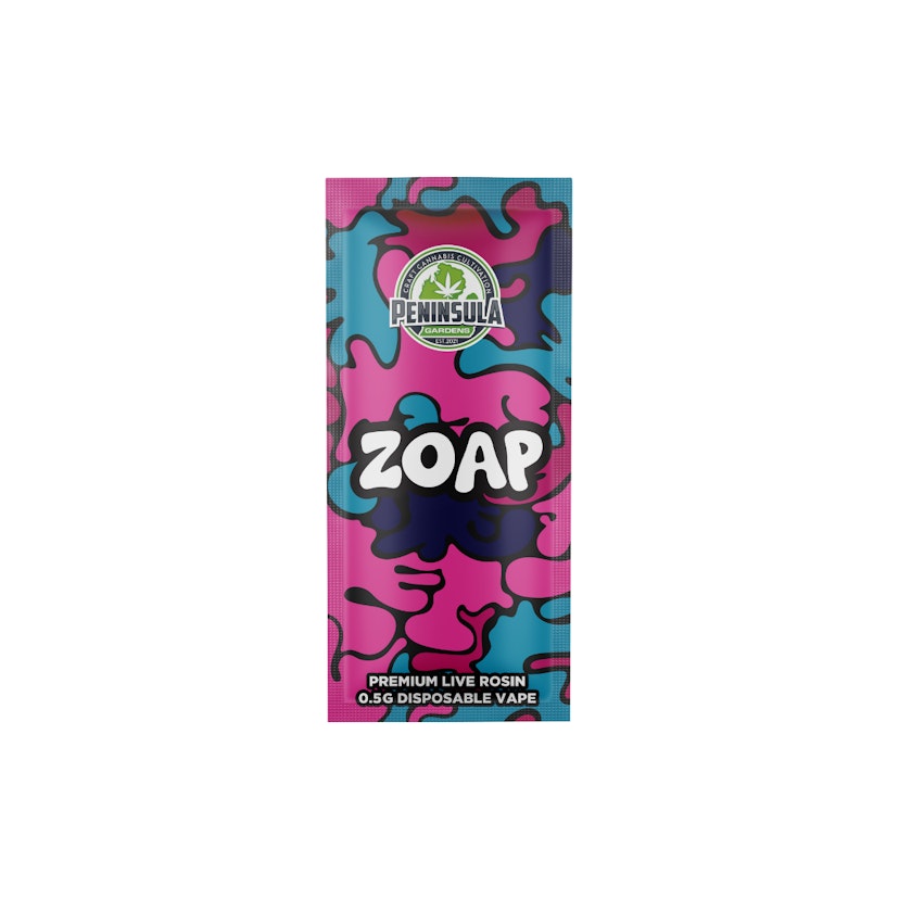 Peninsula Gardens Rosin Disposable | Zoap!