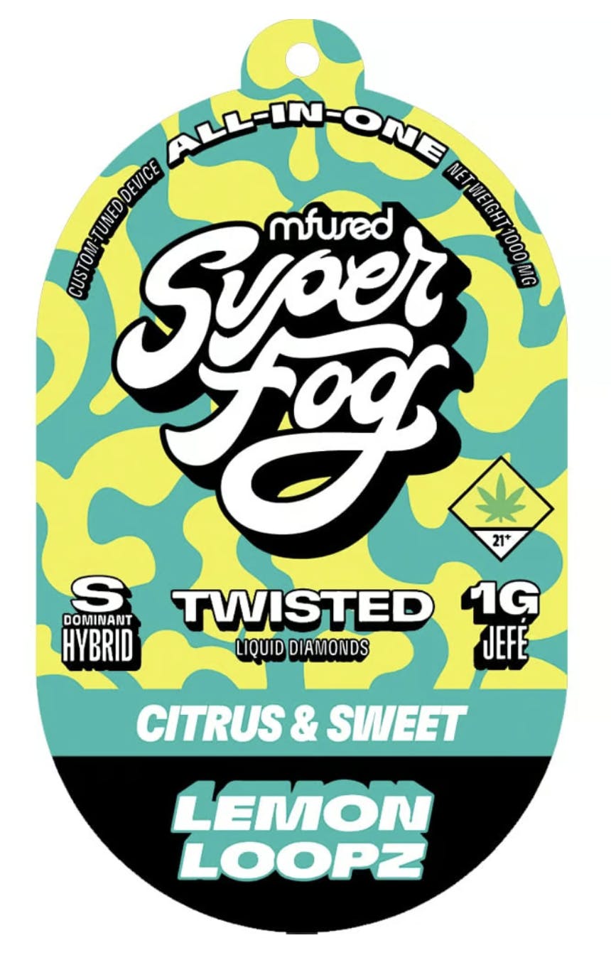 Mfused | Twisted Jefe 1g Vape | Lemon Loopz