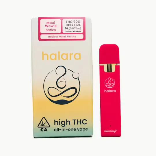 Halara High THC AIO - Maui Wowie 1g at Urbn Leaf (Bay Park)