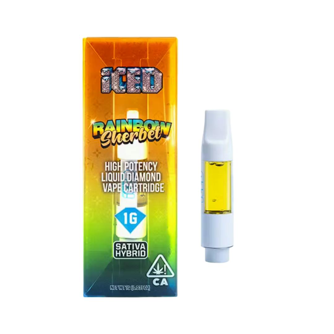 RAINBOW SHERBET ICED LIQUID DIAMOND CARTRIDGE