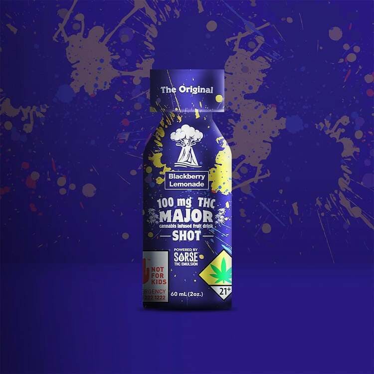 Major: Blackberry Lemonade - Blast Shot 100mg