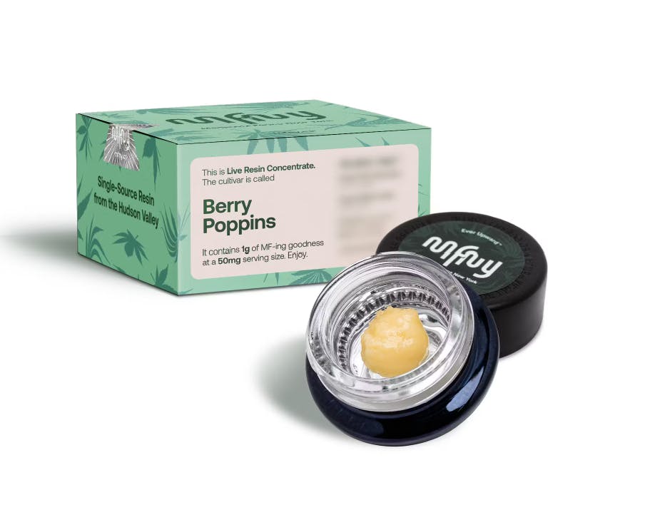 Concentrate | MFNY| Live Resin Badder | Berry Poppins | 1g