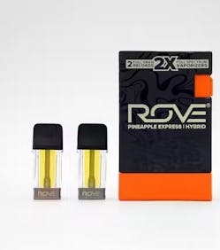 Rove Full Spectrum Vape Reload | 1g Each 2 Pack | Pineapple Express