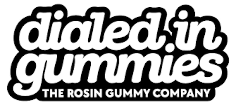 Dialed In Rosin Gummies Classic: Blueberry (I) 100mg