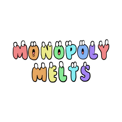 Monopoly Melts - 200mg Hash Rosin Chocolate - Peanut Butter Strawberry