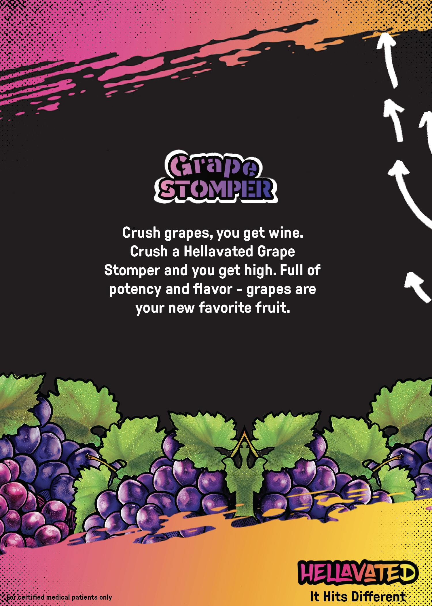 プレスクリプション　ワンドロップ Grape Stomper All-In-One Distillate Disposable | 1g