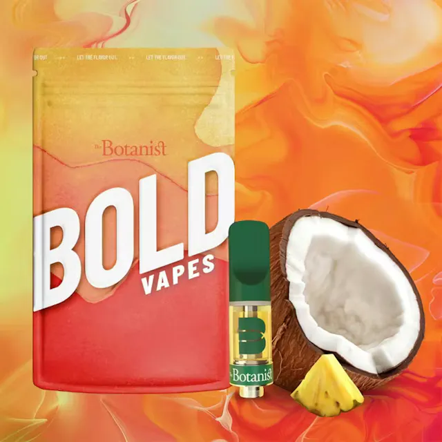 The Botanist BOLD Vape Cart Pina Colada 1g (sativa, cartridges)