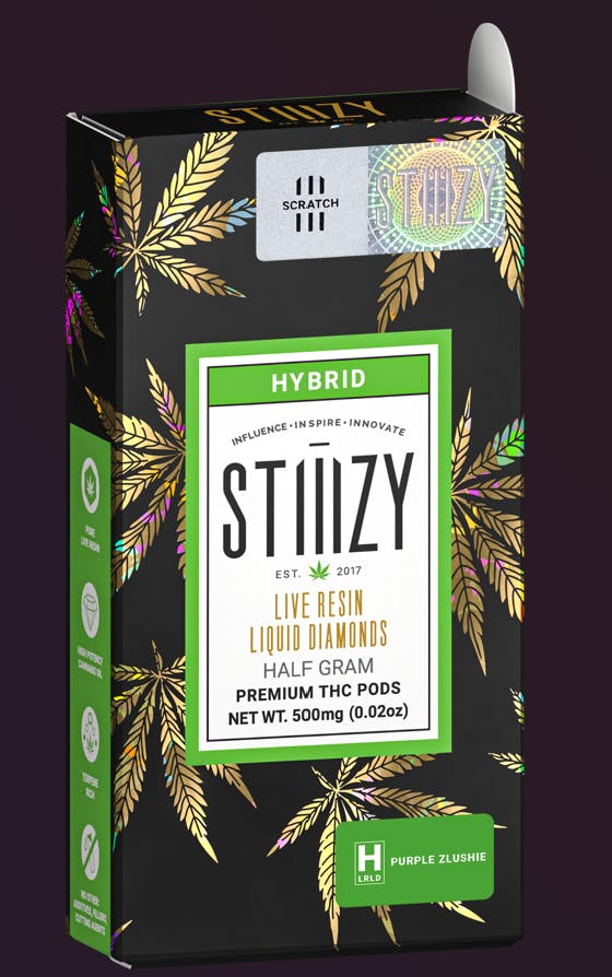 Pod | STIIIZY | Purple Zlushie | Live Resin Liquid Diamonds