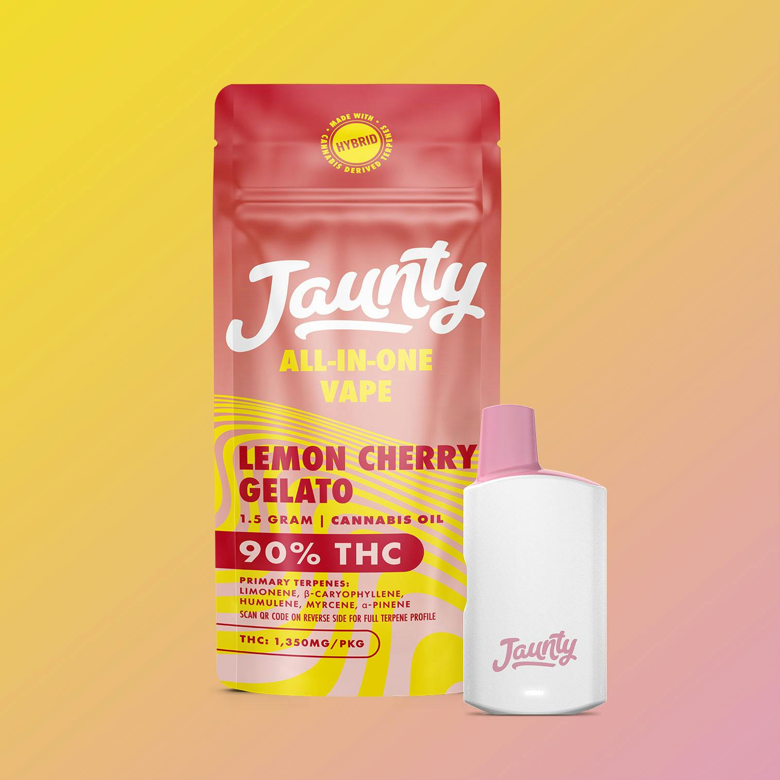 Jaunty - 1.5g Disposable - Lemon Cherry Gelato