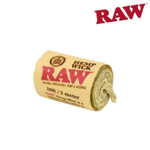 Raw - hemp wick - 10ft