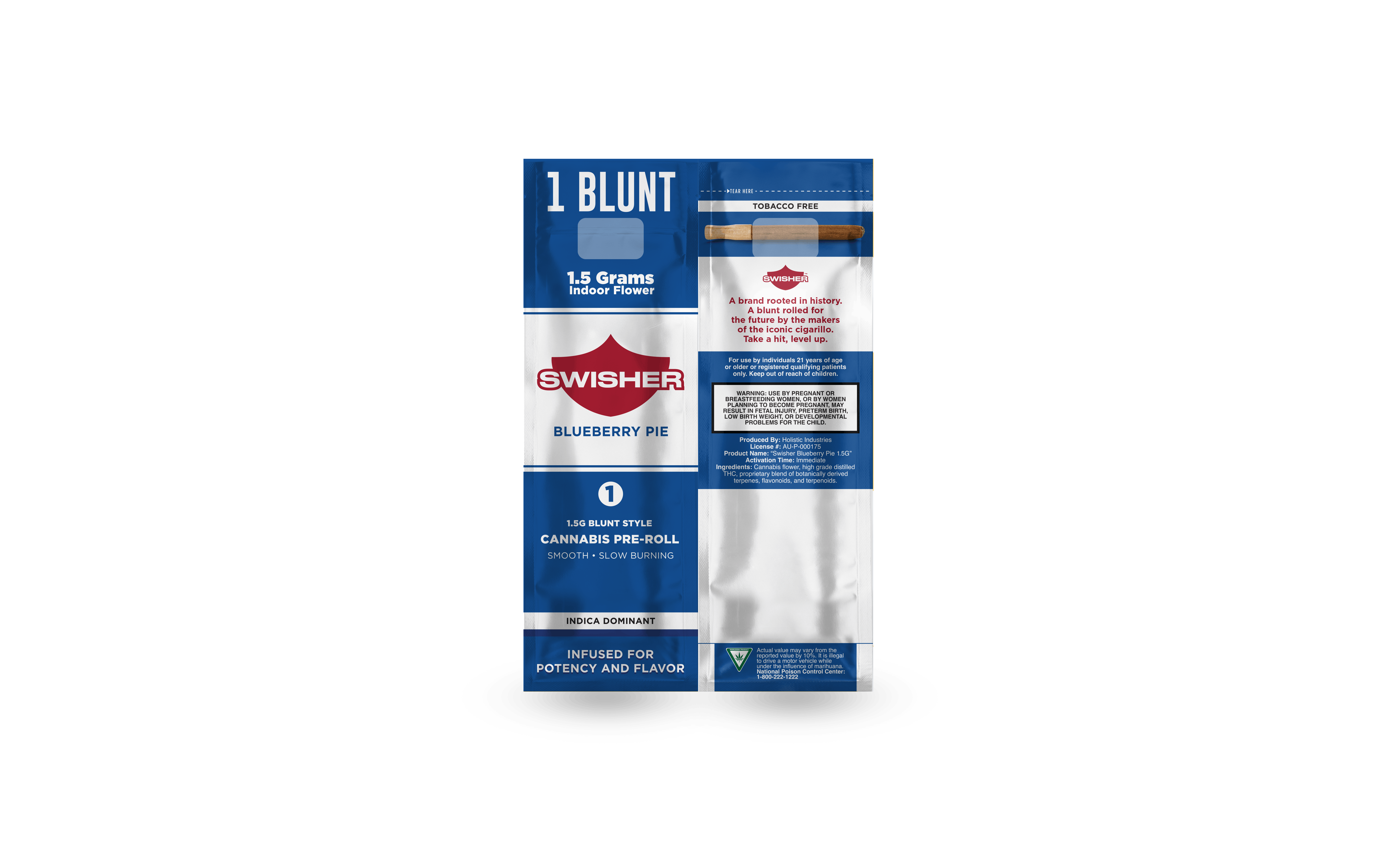 Product: Blueberry Pie Blunt - 1.5g