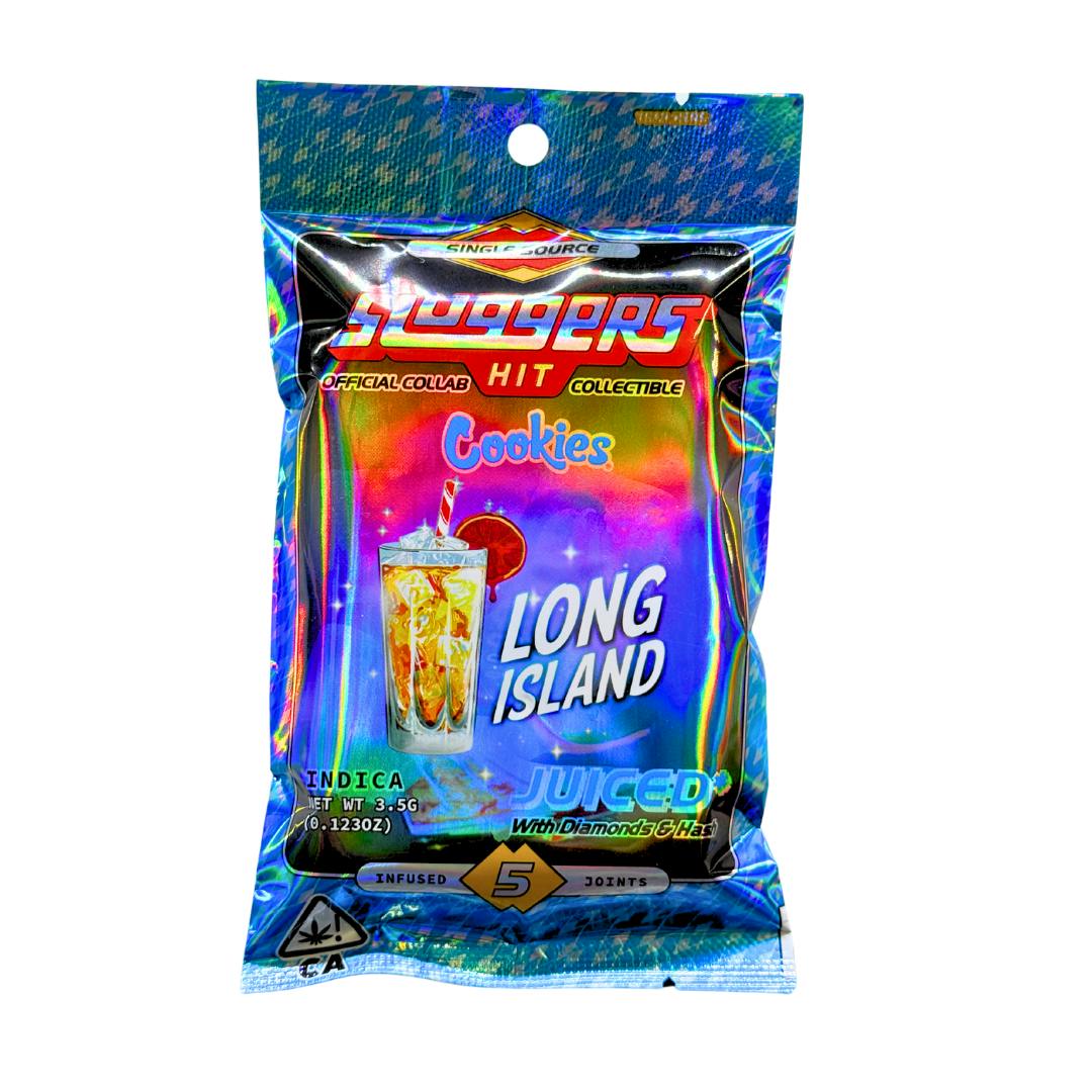 LONG ISALND DIAMOND & HASH INFUSED 5PK PREROLLS