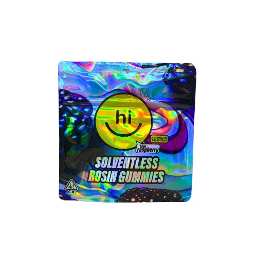 BLUE RASPBERRY ROSIN GUMMIES