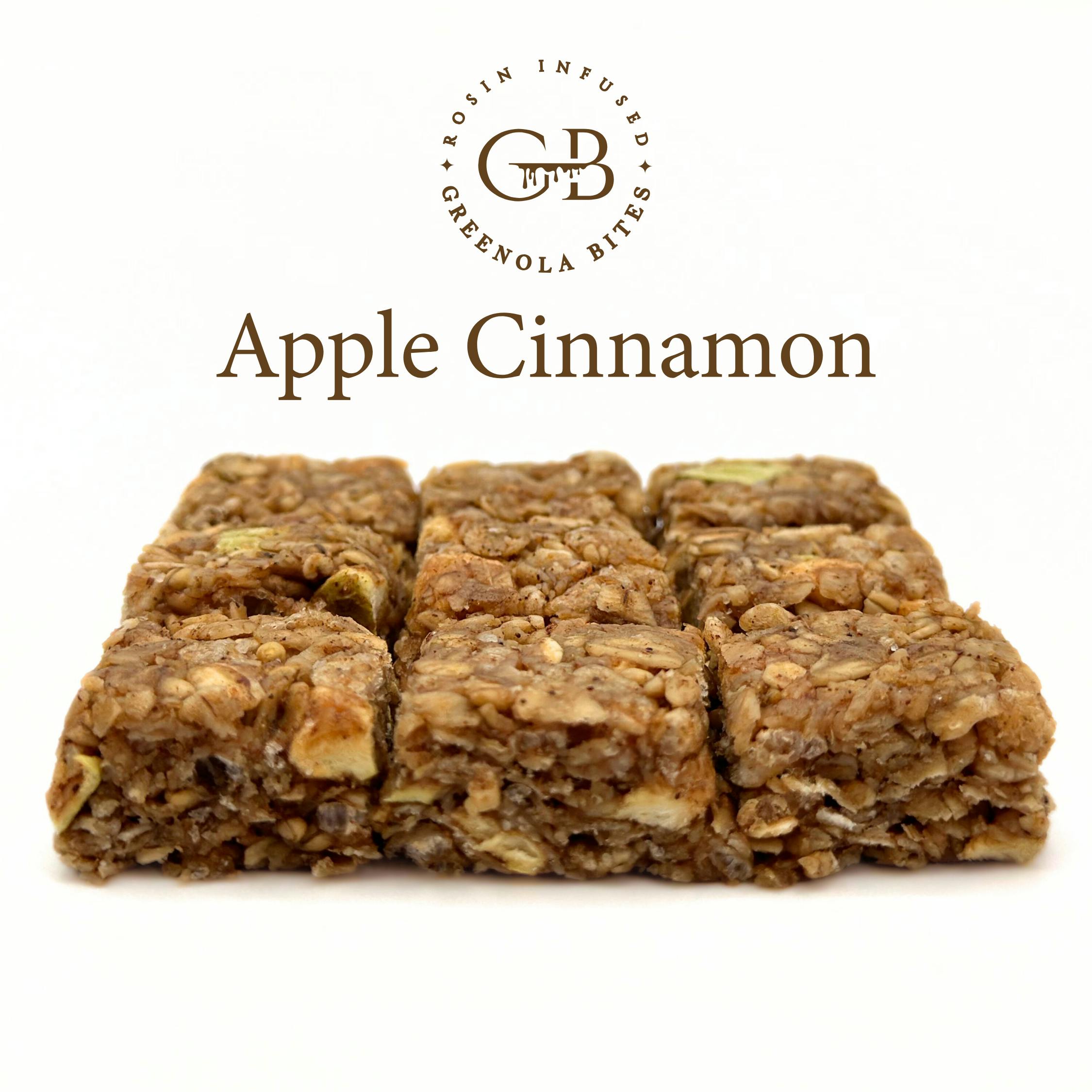 Photo of Apple Cinnamon Greenola Bites | Rosin Infused