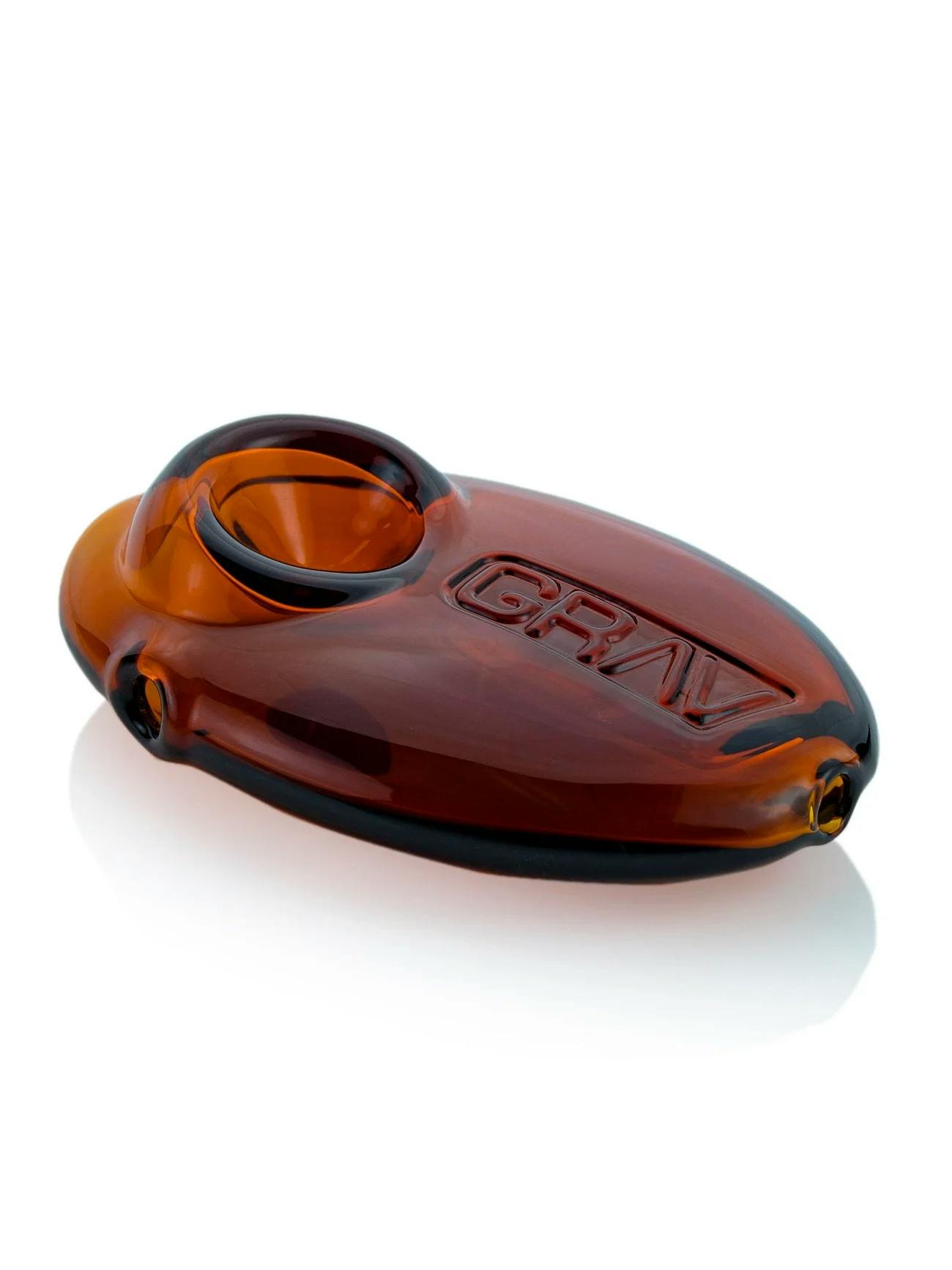 GRAV Pebble Spoon | Amber - ACCESSORIES cannabis product, N/A