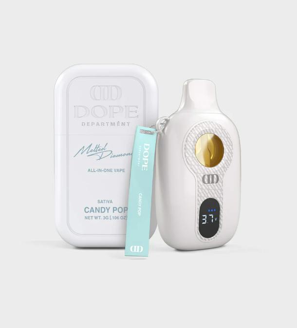 Dope Department |  Melted Diamonds All-In-One Vapes - 3G - Candy Pop