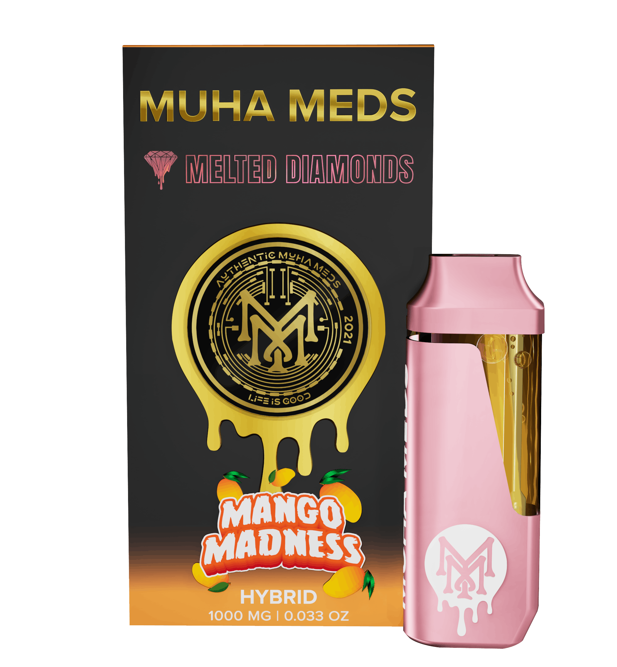 Product: MUHA MEDS | MANGO MADNESS | LIQUID DIAMOND DISPOSABLE HYBRID