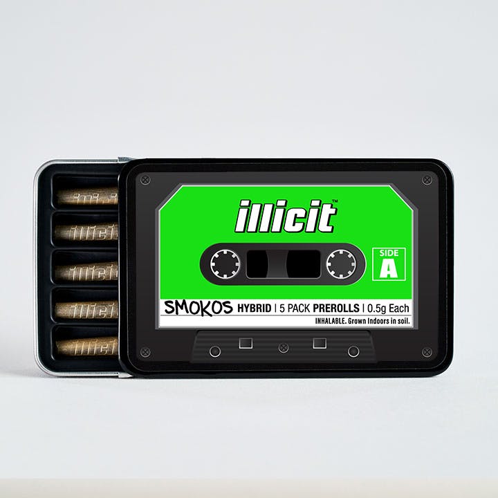 ILLICIT Illicit Logo Strain Art 510 Thread Battery