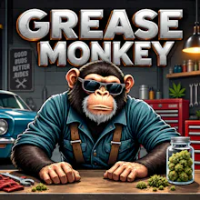 DELI - Grease Monkey - FLOWER by The Legendary Leaf at King of Budz