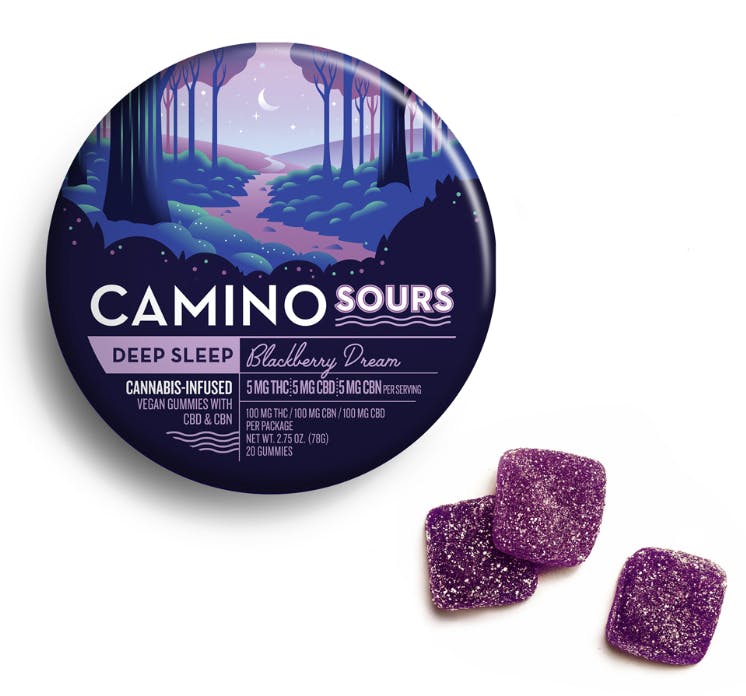 Camino Sours- Deep Sleep- Blackberry Dream- CBN 100mg