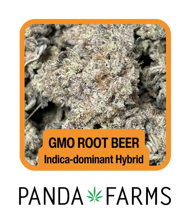 Panda Farms Flower GMO Rootbeer 3.5g (indica hybrid)