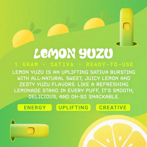 SNACKBAR – Lemon Yuzu – Disposable 1g-1