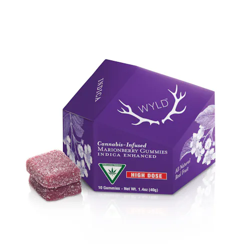 200mg | Marionberry Indica Enhanced Gummies-1