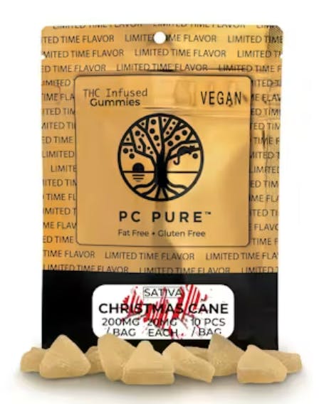 Product: PC Pure | Gummies - 200mg - Christmass Cane