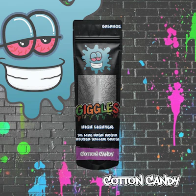 Giggles - 2g Live Rosin Baller Brush - Cotton Candy