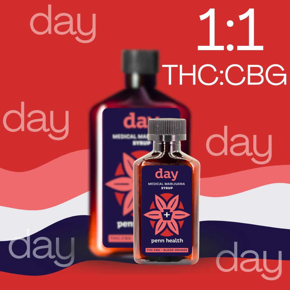 Blood Orange Day Syrup [1:1 THC:CBG] 200mg