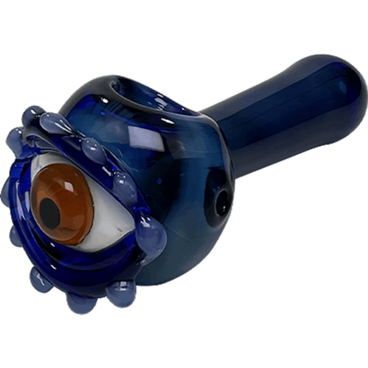 Image of 5″ Eye Capped Spoon Hand Pipe | Assorted Colors
