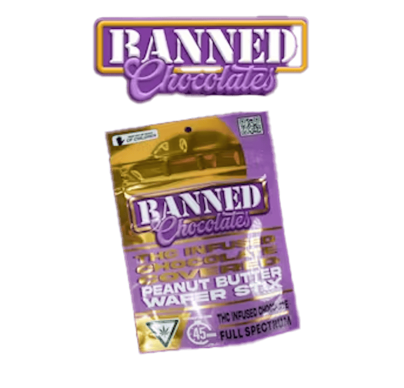 Banned | 200mg Wafer Stix | Peanut Butter